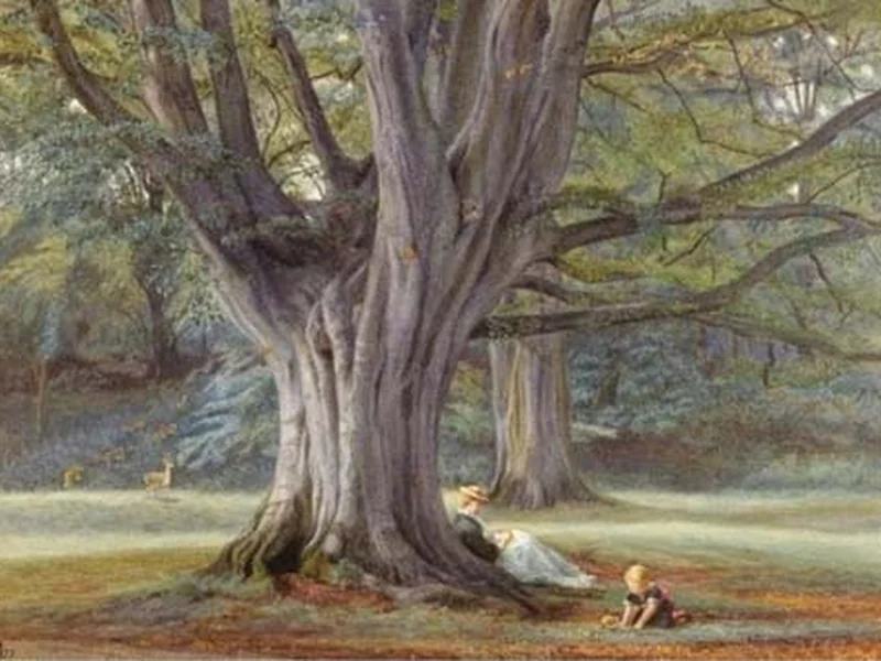 1842-Edith Martineau - Nel parco di Rokeby, 1875